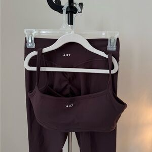437 Dark Brown espresso Activewear